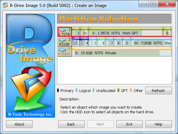 R-Drive Image screenshot