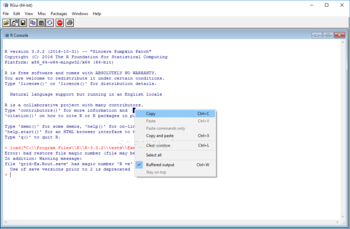 R for Windows screenshot 2