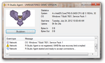 R-Studio Agent Portable screenshot