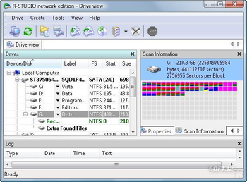 R-Studio Data Recovery Software screenshot 2