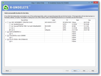 R-Undelete screenshot