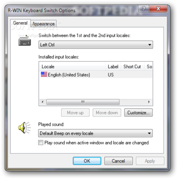 R-WIN 2000 Keyboard Switch screenshot 2