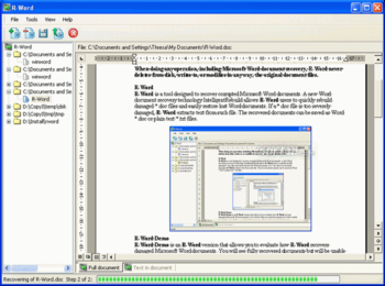 R-Word Recovery screenshot 2