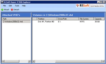 R1Soft HyperV Explorer screenshot 2