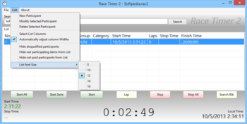 Race Timer screenshot 4