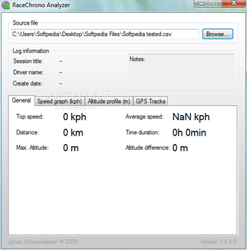 RaceChrono Analyzer screenshot