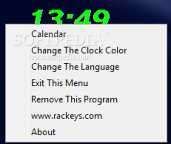 Rackeys Multi Clock screenshot