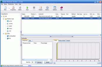 Radar Website Monitor screenshot