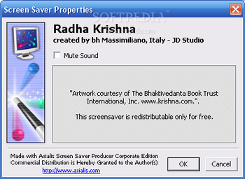 Radha-Krishna Screensaver screenshot 2