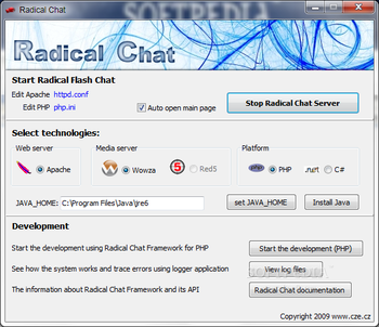 Radical Flash Chat screenshot