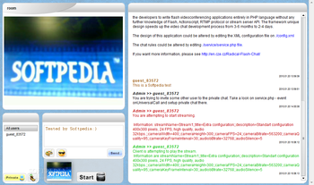 Radical Flash Chat screenshot 2