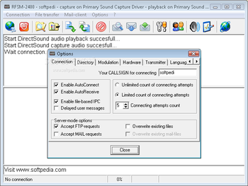 Radio Frequency Software Modem screenshot 2