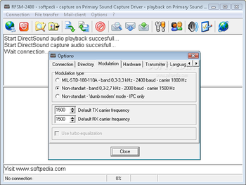 Radio Frequency Software Modem screenshot 3