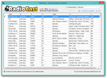 RadioCast screenshot