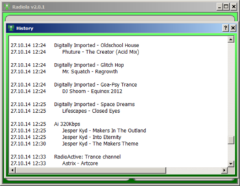 Radiola screenshot 3