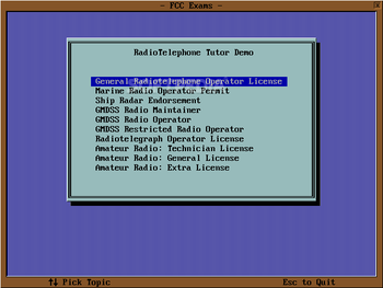 RadioTelephone Tutor screenshot