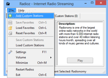 Radioz screenshot 2