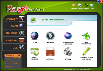 Ragit AntiVirus screenshot