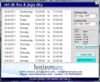 Rahu Kaal screenshot 2