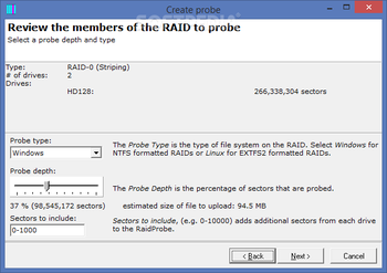 RAID Reconstructor screenshot 11