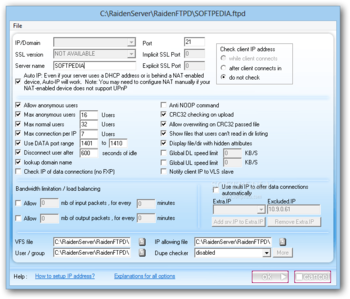 RaidenFTPD screenshot 10