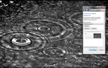 Raindrops screenshot