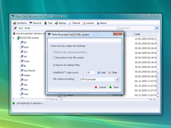 Raise Data Recovery for Ext2/Ext3 screenshot 3