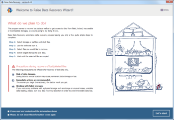 Raise Data Recovery for Ext2/Ext3/Ext4 screenshot 3