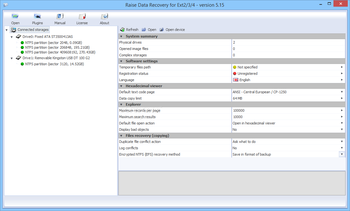 Raise Data Recovery for Ext2/Ext3/Ext4 screenshot