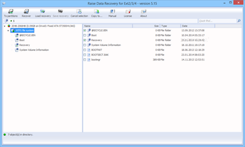 Raise Data Recovery for Ext2/Ext3/Ext4 screenshot 4