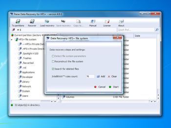 Raise Data Recovery for HFS+ screenshot 2