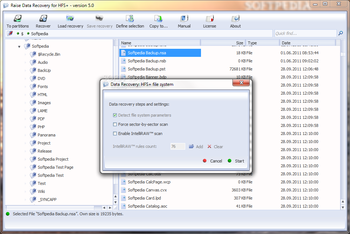 Raise Data Recovery for HFS+ screenshot 4