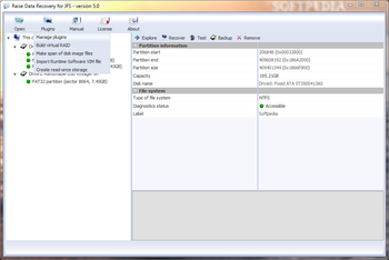 Raise Data Recovery for JFS screenshot 2