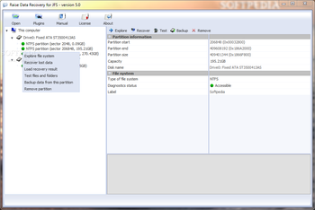 Raise Data Recovery for JFS screenshot 3