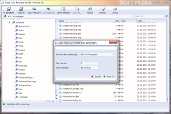 Raise Data Recovery for JFS screenshot 5