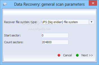 Raise Data Recovery for UFS/UFS2 screenshot 3