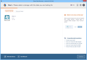 Raise Data Recovery screenshot