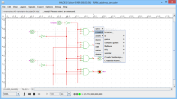 RAM address decoder screenshot 2