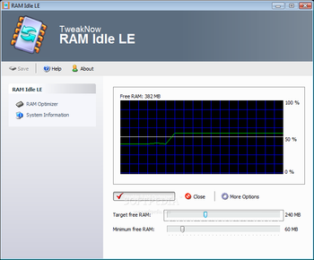 RAM Idle LE screenshot