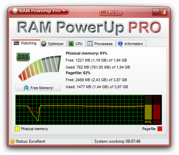 RAM PowerUp screenshot 2