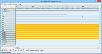 RAM write-cycle animation screenshot