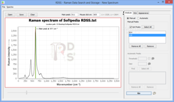 Raman Data Search and Storage screenshot 3