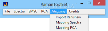 RamanToolSet screenshot