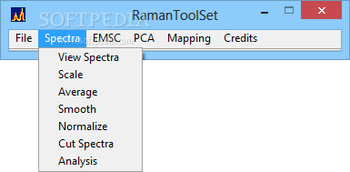 RamanToolSet screenshot 2