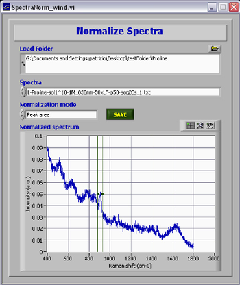 RamanToolSet screenshot 8
