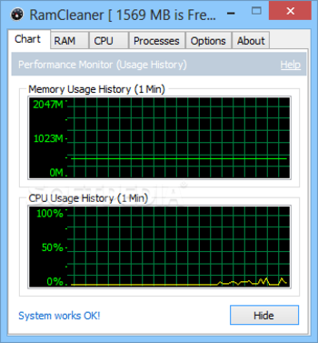 RamCleaner screenshot