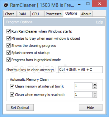 RamCleaner screenshot 5