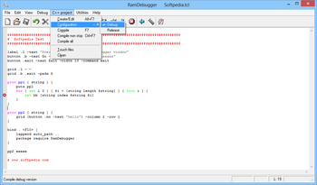 RamDebugger screenshot 4