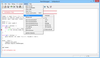 RamDebugger screenshot 5