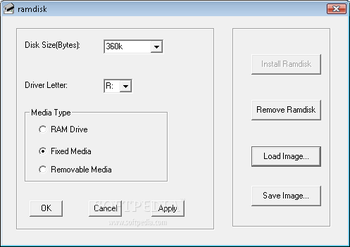 Ramdisk screenshot